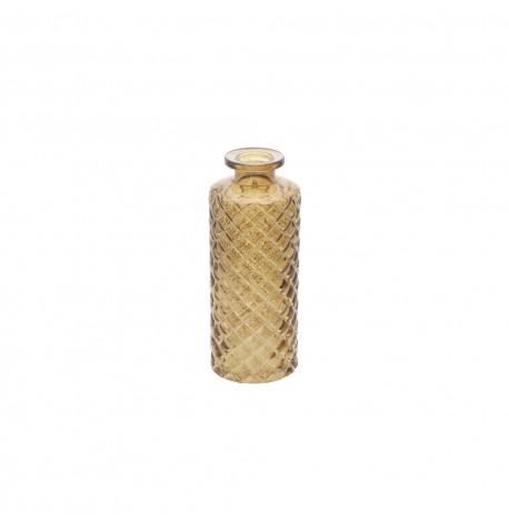 vase verre alma carambole dia 5 5cm x 13 2cm